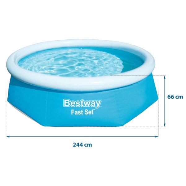 Basen ogrodowy rozporowy 244 x 66 cm Bestway 57265 - obrazek 2