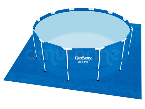 Mata pod basen - 396 x 396 cm Bestway 58002 - obrazek 4