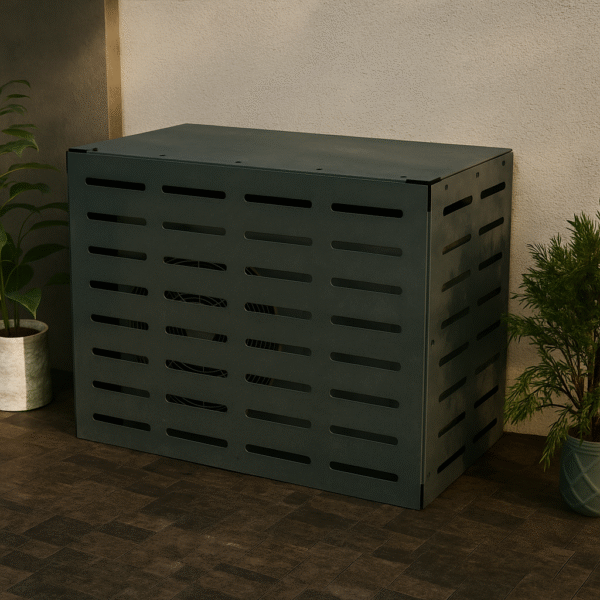 Osłona maskownica 85×66×44 cm panel maskujący klimatyzatora antracytowa