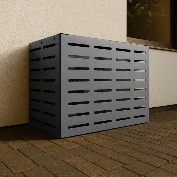 Osłona klimatyzatora maskownica 85×66×44 cm panel maskujący antracytowa