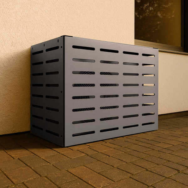 Osłona klimatyzatora maskownica 85×66×44 cm panel maskujący antracytowa OK001