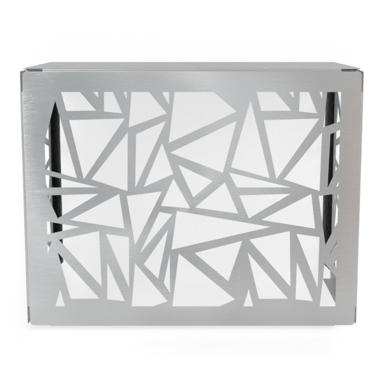 Osłona klimatyzatora maskownica 85×66×44 cm panel maskujący stal nierdzewna OK002 - obrazek 3