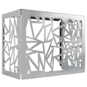 Osłona klimatyzatora maskownica 85×66×44 cm panel maskujący stal nierdzewna OK002 - obrazek 1