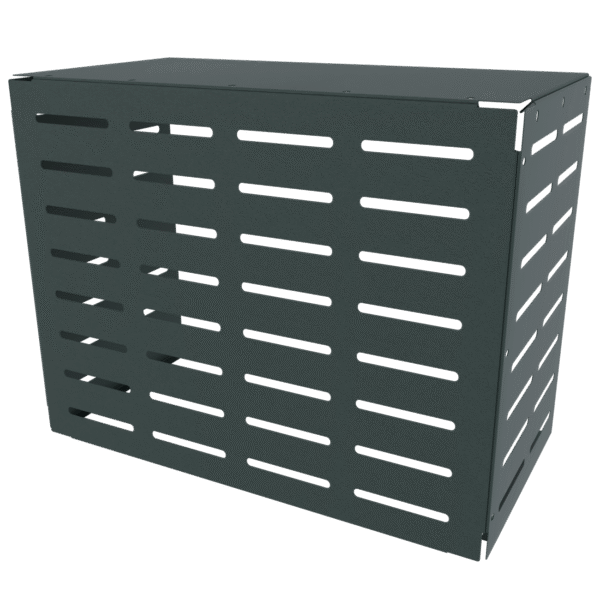 Osłona maskownica 85×66×44 cm panel maskujący klimatyzatora antracytowa