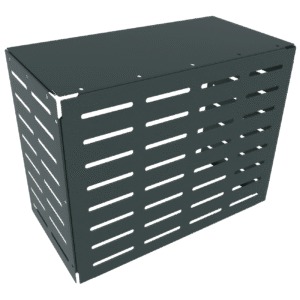 Osłona klimatyzatora maskownica 85×66×44 cm panel maskujący antracytowa - obrazek 3