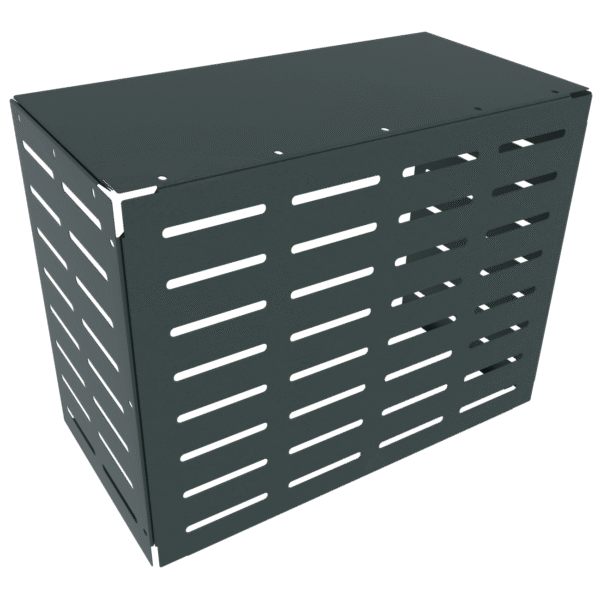 Osłona klimatyzatora maskownica 85×66×44 cm panel maskujący antracytowa