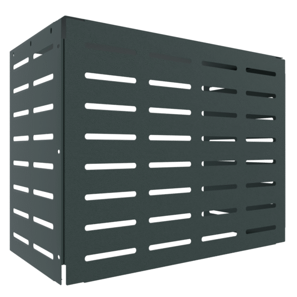 Osłona klimatyzatora maskownica 85×66×44 cm panel maskujący antracytowa