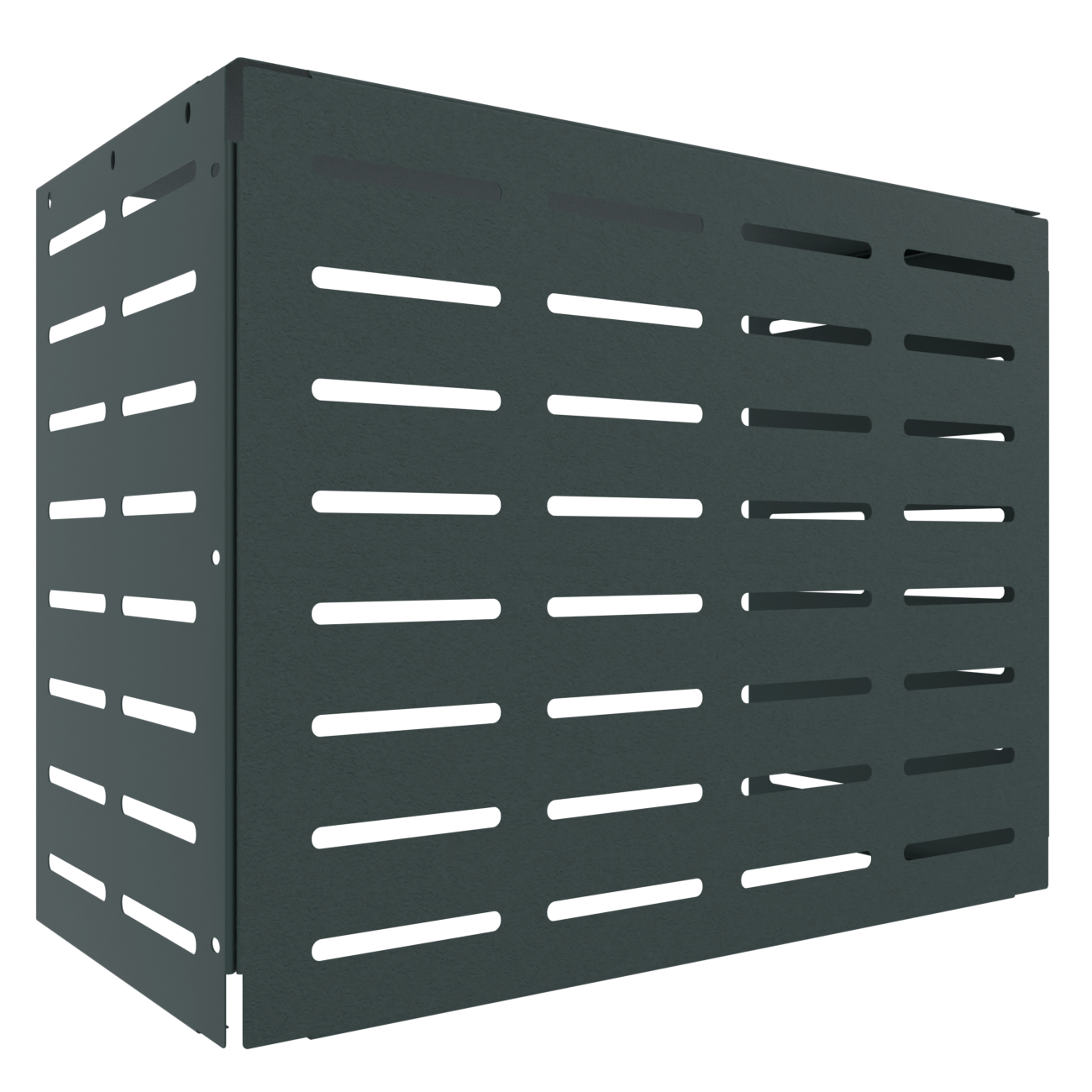 Osłona klimatyzatora maskownica 85×66×44 cm panel maskujący antracytowa - obrazek 1