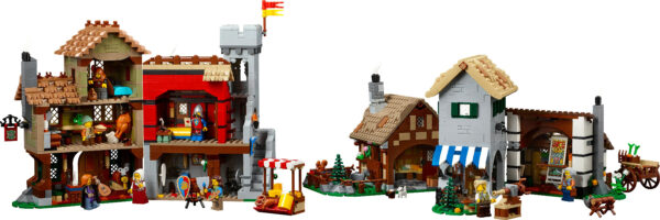 LEGO 10332 ICONS Średniowieczny plac miejski - obrazek 4