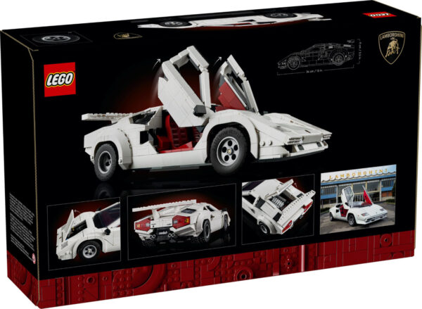 LEGO 10337 Icons Lamborghini Countach 5000 Quattro - obrazek 3