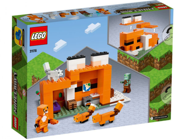 LEGO(R) MINECRAFT 21178 Siedlisko lisów - obrazek 3