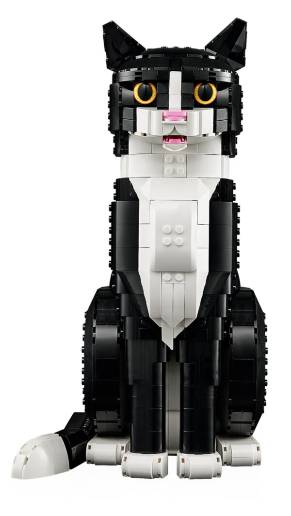 LEGO 21349 Ideas Biało-czarny kot - obrazek 5