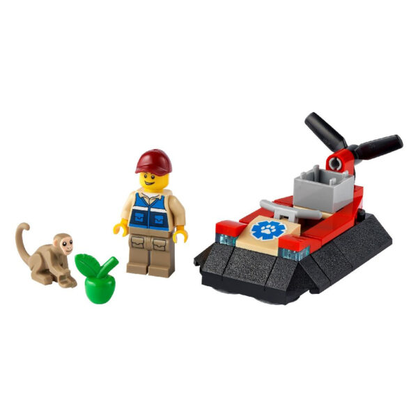 LEGO 30570 City Poduszkowiec ratowników dzikich - obrazek 2
