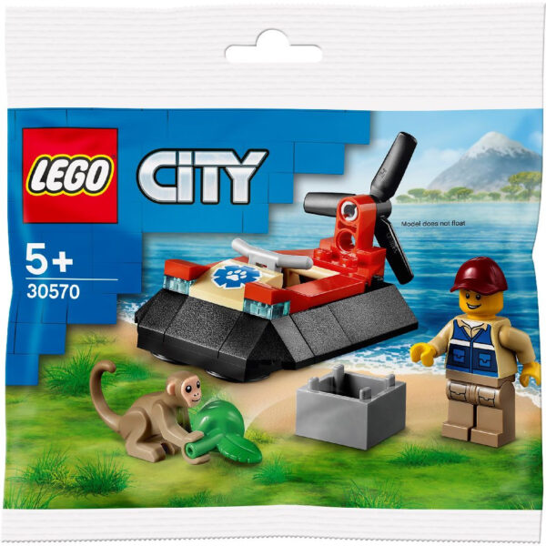 LEGO 30570 City Poduszkowiec ratowników dzikich - obrazek 3