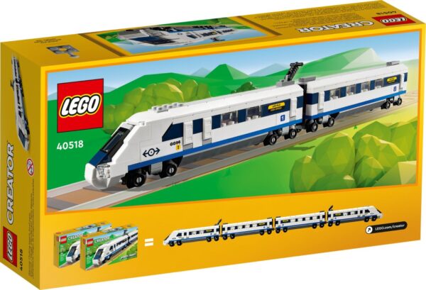 LEGO 40518 Creator Pociąg szybkobieżny - obrazek 3