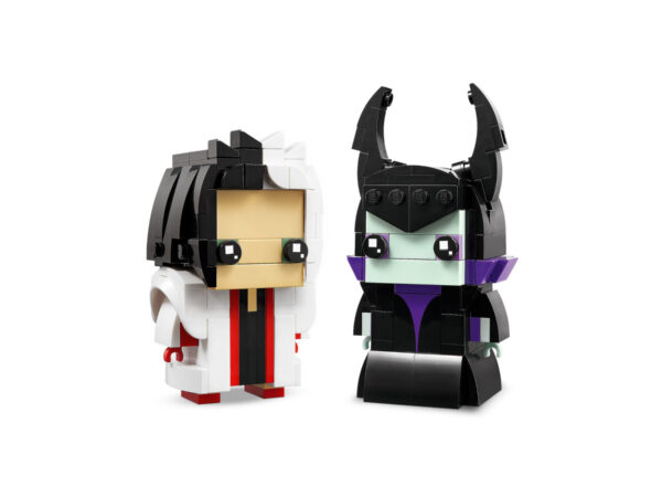 LEGO 40620 BrickHeadz Cruella i Diabolina - obrazek 4