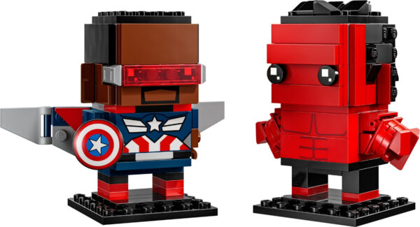 LEGO 40668 BrickHeadz Kapitan Ameryka Czerwony Hul - obrazek 3