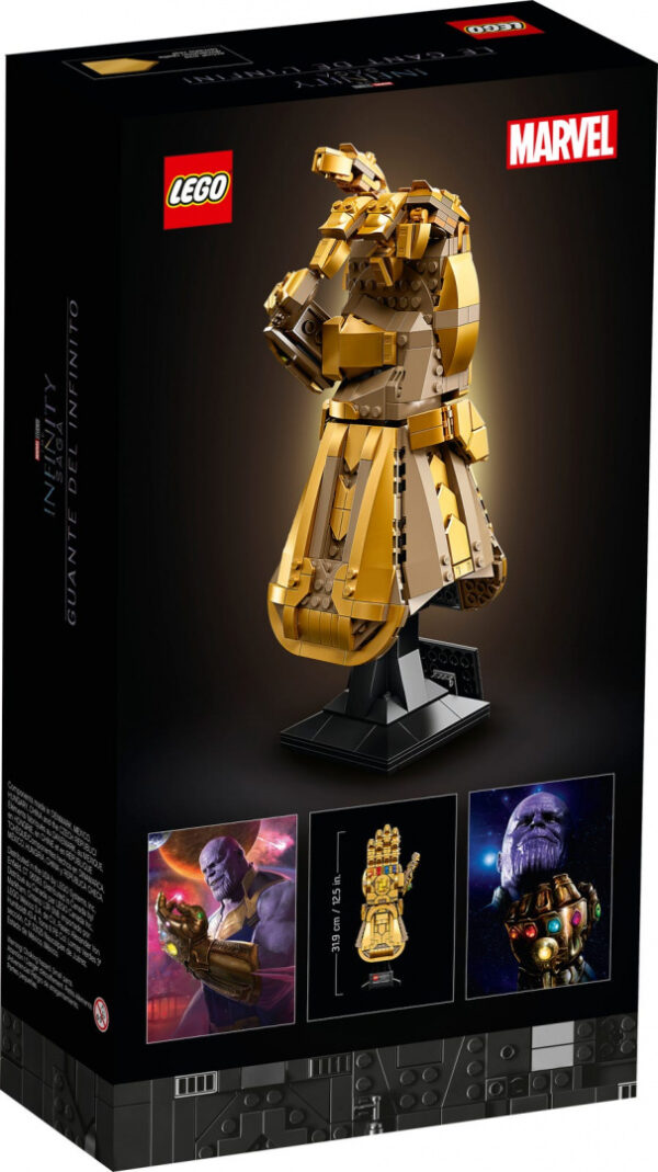 LEGO 76191 SUPER HEROES Rękawica Nieskończoności - obrazek 2