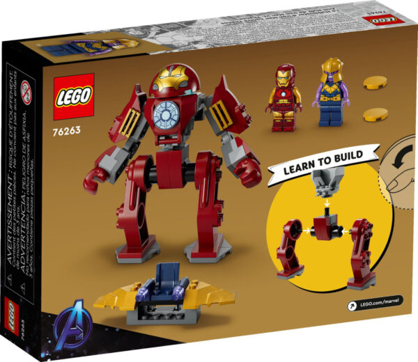 LEGO 76263 SUPER HEROES Hulkbuster Iron Mana vs. T - obrazek 3