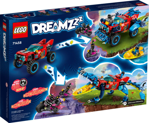LEGO(R) DREAMZZZ 71458 Krokodylowy samochód - obrazek 3